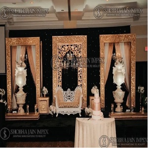 Wooden Oval Frames with Crown - Product Image 5