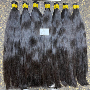 Los más vendidos 100% mechones de cabello humano Natural recto crudo vietnamita virgen cutícula alineada cabello - Product Image 1
