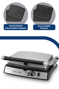 Griglia a contatto Grillart e macchina Wafel-3 in 1 - Product Image 2