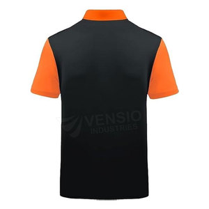 Camiseta Deportiva de Manga Corta Estampada para Hombre, Talla Grande, Color Sólido, Algodón y Poliéster, Secado Rápido y Transpirable, Colores y Logotipo Personalizables - Product Image 2