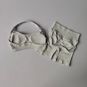 Costume pour femme à rayures décontractées meilleures chemises à manches longues avec poches à boutonnage simple pantalon short taille haute ensembles pour femmes vêtements de plage pour dames - Product Image 6