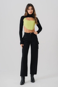 Pantalones vaqueros informales hechos a medida de alta calidad 2025, pantalones vaqueros transpirables con botones de cintura media para ropa de calle de invierno, precio al por mayor - Product Image 6