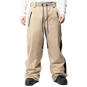 Pantalones de Nieve de Alta Calidad, Talla Grande, Transpirables, Ecológicos, que Absorben la Humedad, Holgados, Cortavientos, Impermeables, Unisex, para Esquí - Product Image 1