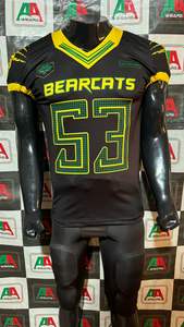 Fútbol americano Jersey fan Jersey padre sublimación tackle sarga bordado más tamaño soporte personalizado fabricantes de fábrica - Product Image 3