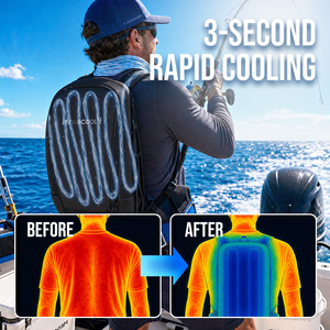 Chaleco Refrigerante para Pesca con Circulación de Líquido, Chaqueta Refrigerante para Pesca, 3-4 Horas de Refrigeración para Deportes al Aire Libre - Product Image 1