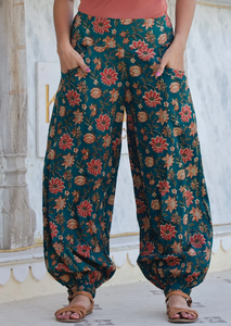 Pantalones Acapulco Modernos para Mujer, 100% Algodón, Cintura Elástica con Bolsillos y Puños en los Tobillos, Ropa Casual Cómoda para el Día a Día - Product Image 5