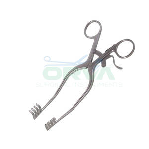 Rétracteurs vétérinaires réutilisables en acier inoxydable de haute qualité avec poignée confortable pour la chirurgie animale - Product Image 5