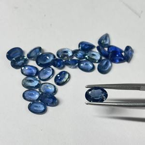 พลอยไพลินสีน้ำเงินธรรมชาติ รูปทรงวงรี เจียระไนเหลี่ยม สำหรับทำเครื่องประดับ คุณภาพเยี่ยม ได้รับการรับรอง ขนาด 2x4 มม. ถึง 8x10 มม. - Product Image 3