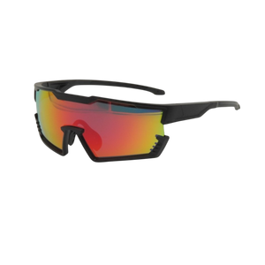 Durable PC Full Rim Frame Red Sports Sunglasses with % UV Protection Non-Polarized Premium <b>Eyewear</b> - Product Image 1