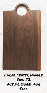 Classic <b>Paddle</b> Chopping <b>Board</b> with Hanging Hole Thick Smooth Surface Ideal for Cutting Serving and Elegant Kitchen Presentation - Product Image 4