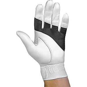 Gants de golf en cuir Cabretta blanc de qualité supérieure Tissu respirant Logo personnalisé Matériau souple Gants de golf en peau de mouton durables - Product Image 2