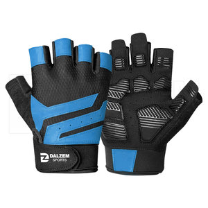 Demi Doigt Haltérophilie Doigt Court Gants Antidérapants Protection Durable Des Mains Fitness De Protection Gym Palm Silicone Imprimer Gants - Product Image 3