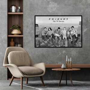 Affiche moderne Friends : Déjeuner sur un gratte-ciel, sur toile - Product Image 2