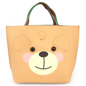 กระเป๋าถือสำหรับเด็กผู้หญิง (NS21-77)-สีมัสตาร์ด - Product Image 2