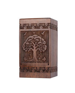 Urnes funéraires en bois modernes pour adultes, très vendues, faites à la main, pour hommes et femmes, urnes décoratives - Product Image 6
