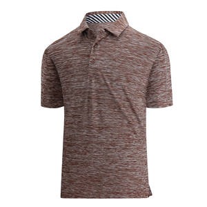 เสื้อยืดโปโลแขนสั้นสำหรับผู้ชายเสื้อกอล์ฟคอปกเรียบพิมพ์โลโก้ตามสั่งฤดูร้อน - Product Image 4