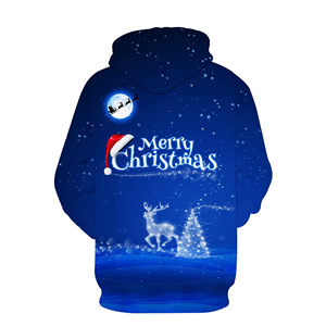 <b>Christmas</b> <b>hoodie</b> chilly cozy fleece holiday pullover sweatshirt casual image for men teens gift fashion style xmas cool fun - Product Image 2