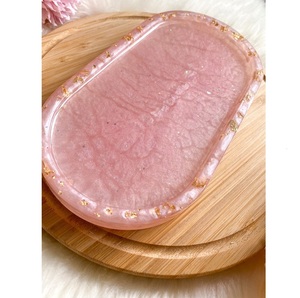 Bandeja de Resina para Regalo de Boda y Almacenamiento Decorativo, Bandeja para Servir Pasteles, Jugos y Alimentos para el Hogar y Hoteles - Product Image 2