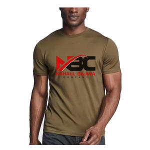 Camisetas de secado rápido de poliéster 100% para hombre en blanco Impresión por sublimación personalizada con logotipo Camisetas deportivas unisex para hombre. - Product Image 1