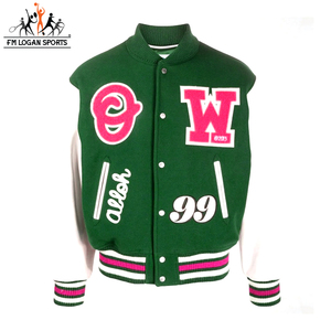 Veste d'université pour hommes, Design Unique, superbe qualité, vêtements décontractés élégants, veste d'université à la mode par FM LOGAN SPORTS - Product Image 6