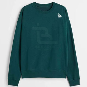 Sudaderas de gran tamaño informales para hombre, nuevo diseño, ropa de Otoño Invierno, transpirable, de secado rápido, personalizable, hecha de poliéster/algodón - Product Image 1