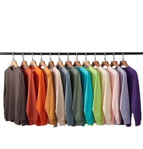 เสื้อยืดแขนยาวสีขาวสำหรับผู้ชายผู้ชายพิมพ์โลโก้ตามสั่งผ้าฝ้าย100% 230กรัมแฟชันลำลองธรรมดา - Product Image 4