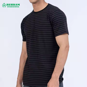 Custom Wholesale 100% Cotton Eco-Friendly Breathable Anti-Wrinkle Oversized Men <b>T</b>-<b>Shirt</b> Regular Fit Boxy Casual - Product Image 3