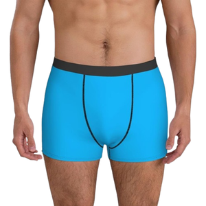 Ropa Interior Casual para Hombre, Talla Grande, Transpirable, Cintura Elástica, Tejido de Punto, 100% Algodón, Calzoncillos Boxer, Pantalones Cortos de Gimnasio, Ecológicos, Elásticos en 4 Direcciones - Product Image 1