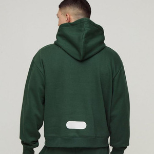 Nuevo conjunto de pantalones de chándal con capucha boxy transpirable de gran tamaño en todo el mundo con chándal de Pantalón cargo y ropa de gimnasio con diseño con capucha - Product Image 2