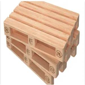 Recycling-Holzpalette  48 × 42 Zoll H-1813 Euro Epal Holzpaletten für Warenlagerverpackung zum Großverkauf