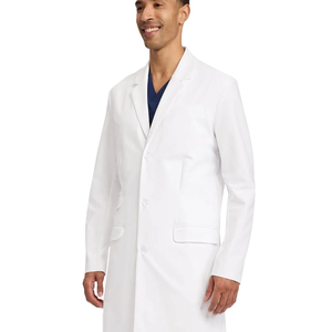Bata de laboratorio blanca de manga larga personalizada, uniformes médicos de laboratorio, bata de laboratorio blanca para hombres, adultos, profesional, blanco - Product Image 4