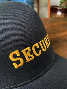 Gorra DE SEGURIDAD negra al por mayor con logotipo bordado personalizado, gorra de béisbol de estilo americano con ala curva - Product Image 6