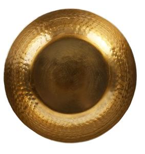 Impresionante tazón redondo de metal Pieza central de acabado martillado único para servir chocolate y frutas en ocasiones especiales Mesa elegante - Product Image 5