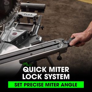 ชุดเลื่อยองศาไร้สาย 24V แบบไม่มีแปรงถ่าน ขนาด 12 นิ้ว พร้อมใบเลื่อยแบบ Dual Bevel  แบตเตอรี่ลิเธียมแบบซ้อน 10.0Ah  พร้อมเครื่องชาร์จเร็ว 280W สำหรับงานโลหะ - Product Image 2