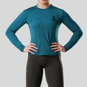 T-shirt de course à pied respirant pour femmes professionnelles pour la salle de sport et l'extérieur Fabriqué pour le confort et le style - Product Image 4