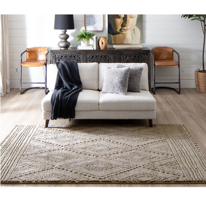 Alfombra de yute de diseño indio para sala de estar, dormitorio, pasillo, habitación de invitados, Hotel y oficina, alfombra anudada a mano, venta al por mayor - Product Image 2