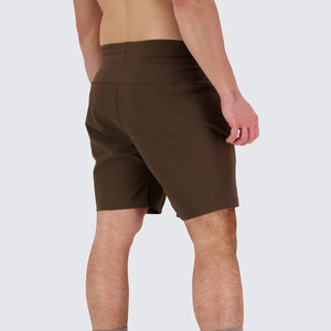 Wholesale Custom Men's Casual Performance Training Shorts <b>Canvas</b> 100% Polyester Breathable Drawstring Closure OEM Activewear - Product Image 2