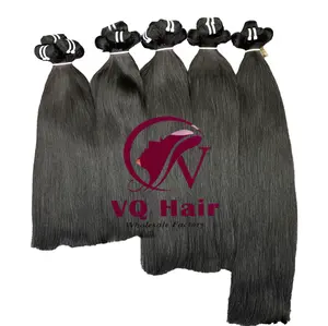 Hot selling 100% Virgin Raw Vietnamese Hair Natural Straight All Size Human Hair Extensions Hair Vendors Vietnam High Quality