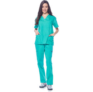 Wholesale Custom Logo Scrub <b>Sets</b> Medical Hospital Uniforms Fashion Nursing Scrubs Comfortable <b>Doctor</b> Suits Professional - Product Image 1