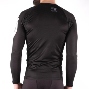 Rashguard personnalisé pour femmes, BJJ, MMA, Jiu Jitsu, manches longues, design lavé, techniques avec logo et couleur personnalisés - Product Image 2