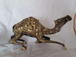 Statue d'animal en laiton, design personnalisé, fabrication artisanale, impression en relief double face, prix de gros, Inde, Lord, vente chaude - Product Image 6