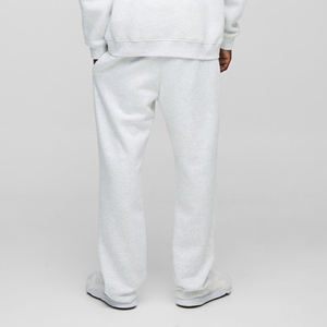 Pantalon de survêtement léger 100% coton 300 GSM personnalisé sérigraphié logo Streetwear Style jambe large lavé pantalons pour hommes - Product Image 2