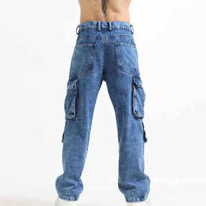 Prix de gros Jeans cargo pour hommes de haute qualité très demandés Nouveau style Meilleure qualité Séchage rapide Nouvelle arrivée Meilleurs jeans cargo pour hommes - Product Image 3
