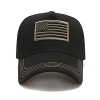 Topi Trucker Custom 100% Katun, Pola Kamuflase, Bordir 3D, Jaring Twill, Unisex, Gaya Hip Hop, Musim Panas
