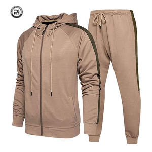 Conjunto de chándal para hombre sólido de invierno de algodón 100% más Popular, cortavientos transpirable con hombros descubiertos, edición limitada, fabricado en Pakistán - Product Image 1