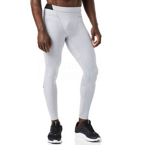 <b>Men's</b> Seamless Cotton <b>Compression</b> Gym Tights Elastic Casual Printed Logo Waist Running <b>Leggings</b>-Fitness Sport Pants-Wholesale - Product Image 1