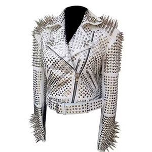 Marque distributeur Veste à clous en cuir respirante pour femmes Vestes d'hiver confortables à usage extérieur au meilleur prix - Product Image 3