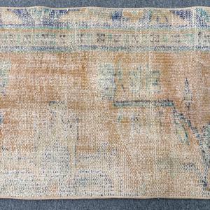 พรมวินเทจตุรกี ขนาด 1.8x8.9 ฟุต (55x271 ซม.) สีน้ำตาล-น้ำเงิน ลายต้นไม้และพืช - Product Image 3