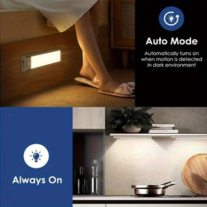Barre lumineuse <span class=keywords><strong>LED</strong></span> décorative pour <span class=keywords><strong>cave</strong></span> à vin avec détecteur de mouvement magnétique pour comptoir de bar et vitrine, éclairage d'ambiance - Product Image 6