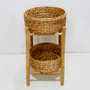 Artex Dong Thap Ecológico Hecho a mano Jacinto de agua y algas marinas Estantes de almacenamiento y estanterías - Product Image 6